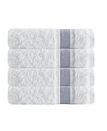 Unique Turkish Cotton 4-Pc. Bath Towel Set